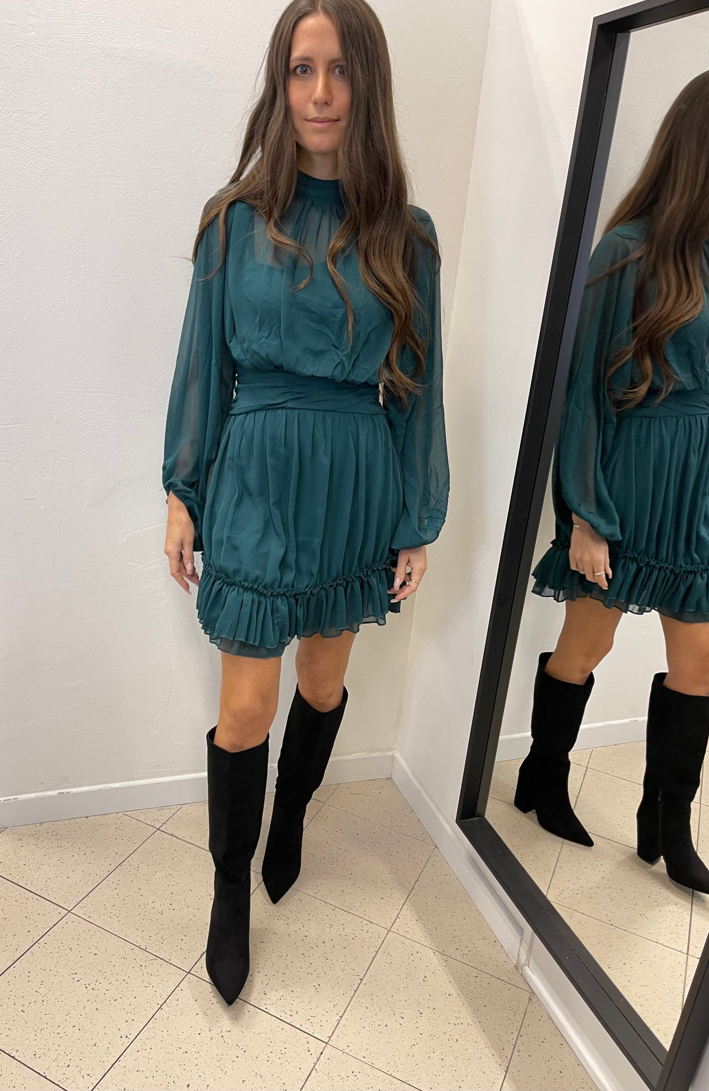 ABITO CHIFFON