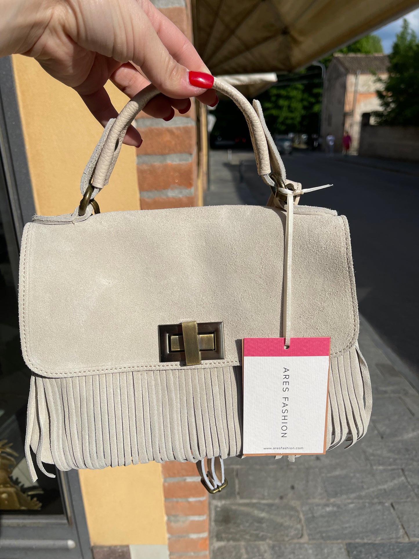 BORSA CATERINA CON FRANGE