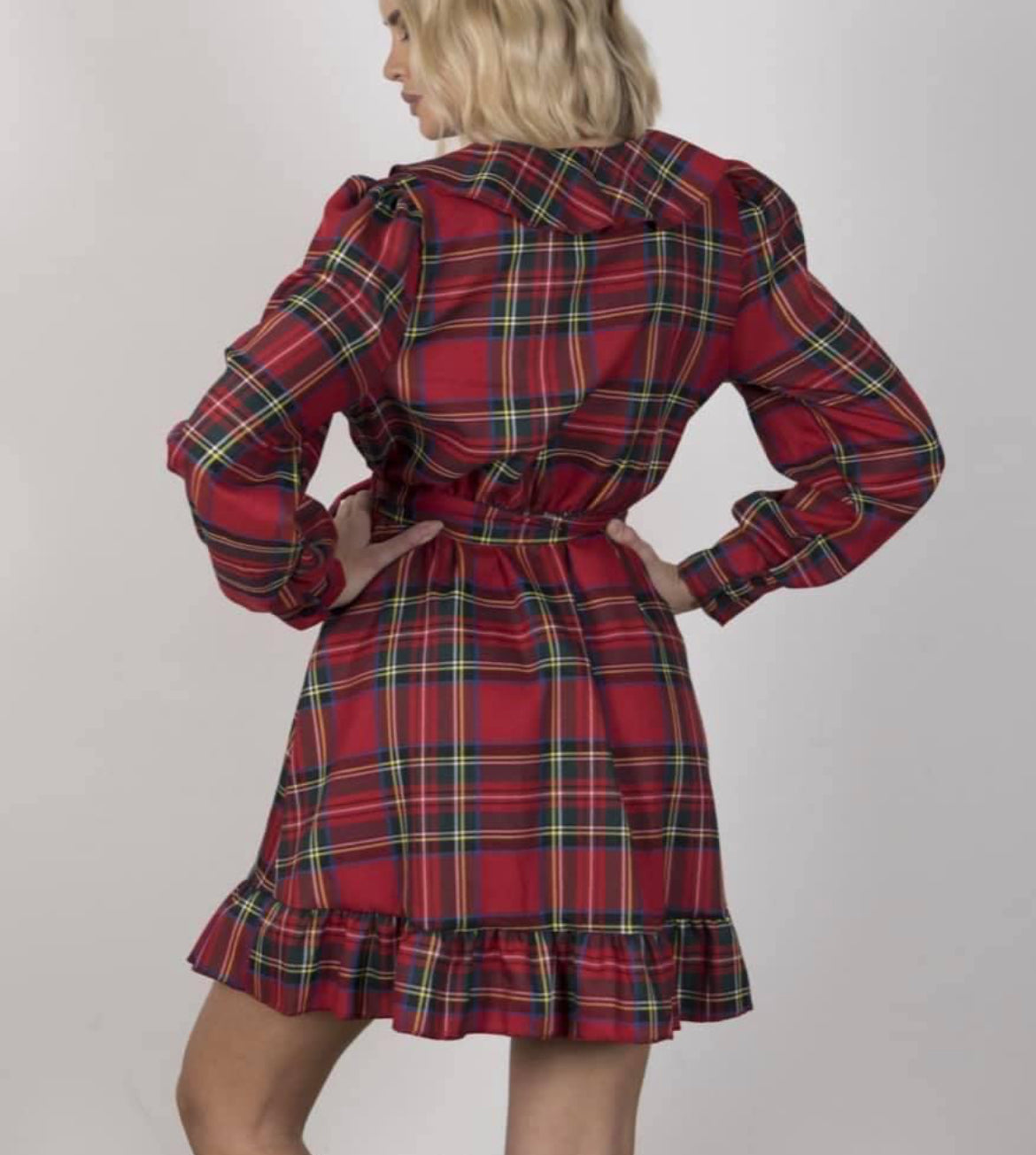 ABITO TARTAN PORTAFOGLIO E ROUGES