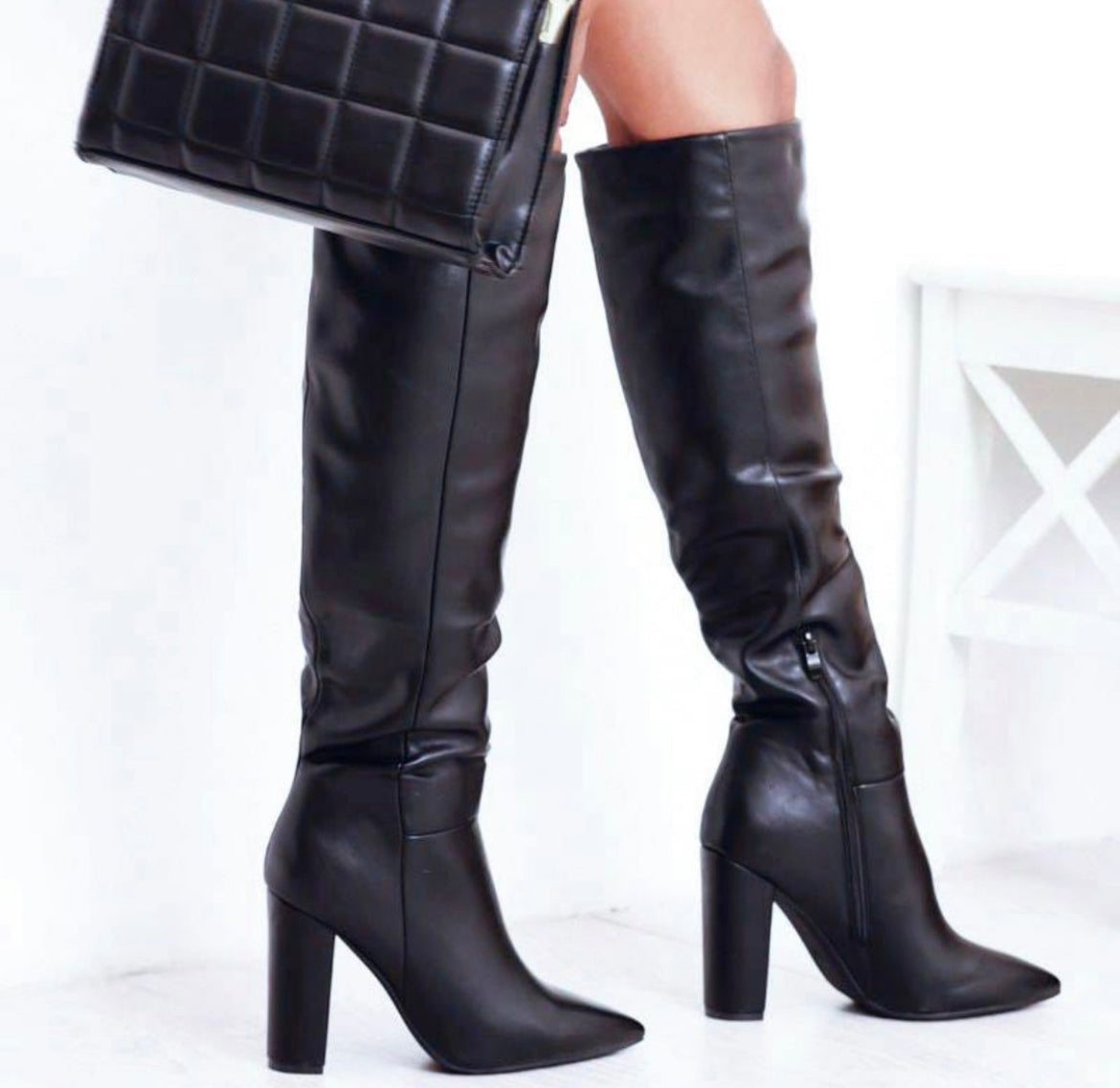 STIVALE TACCO NERO