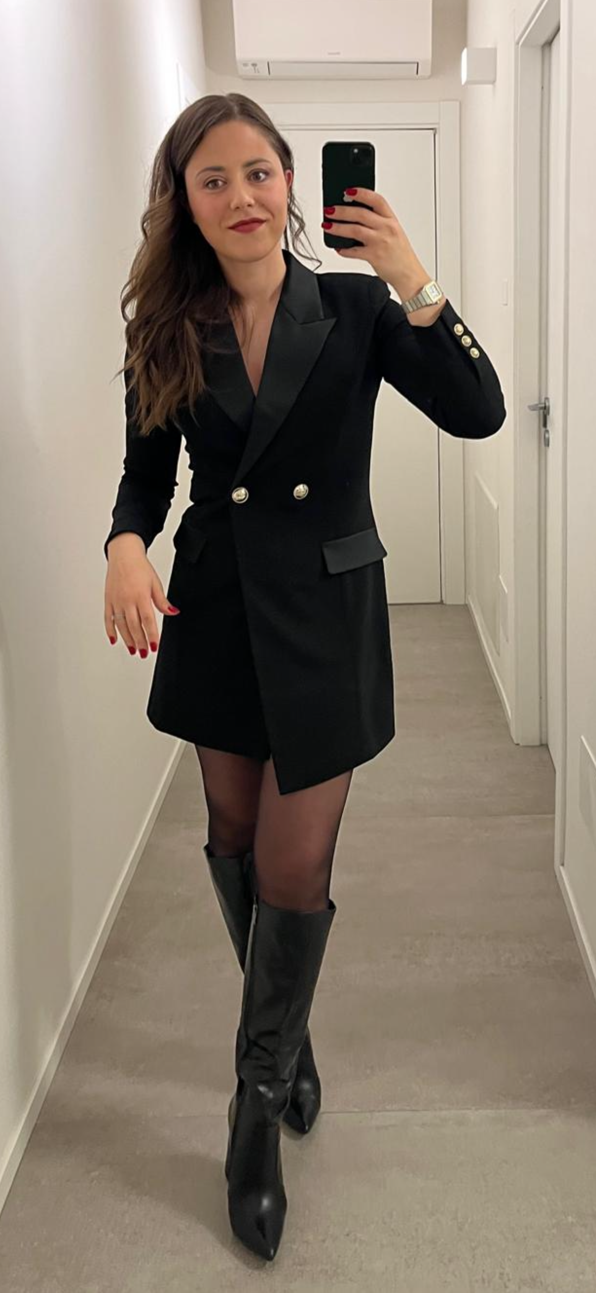 ROBE MANTEAU IMPERIAL NERO