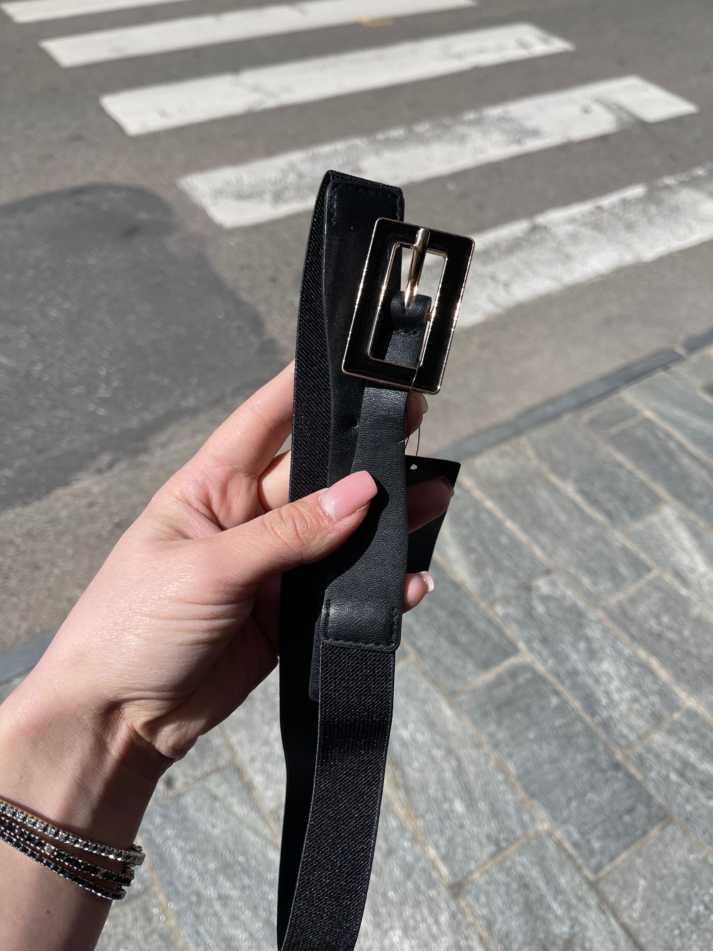 CINTURA BASSA CON ELASTICO