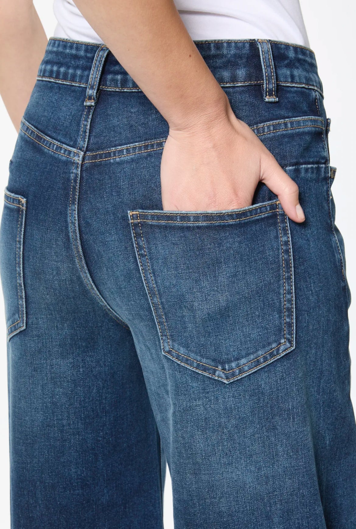 JEANS PALAZZO SABBIATO