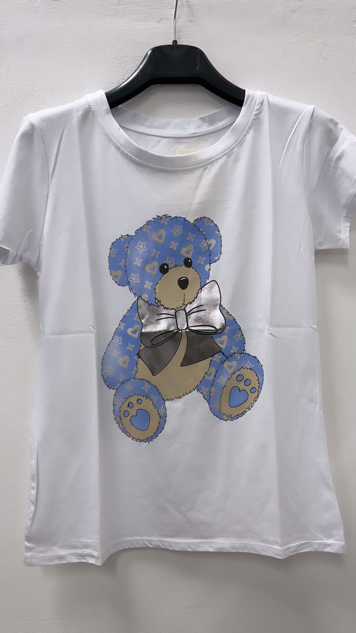 T SHIRT TEDDY BLUE