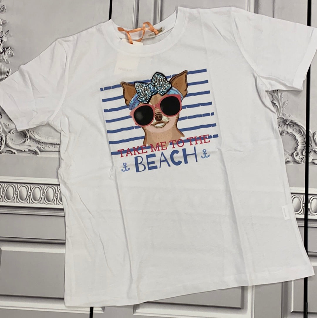 T SHIRT TAKE ME TO THE BEACH