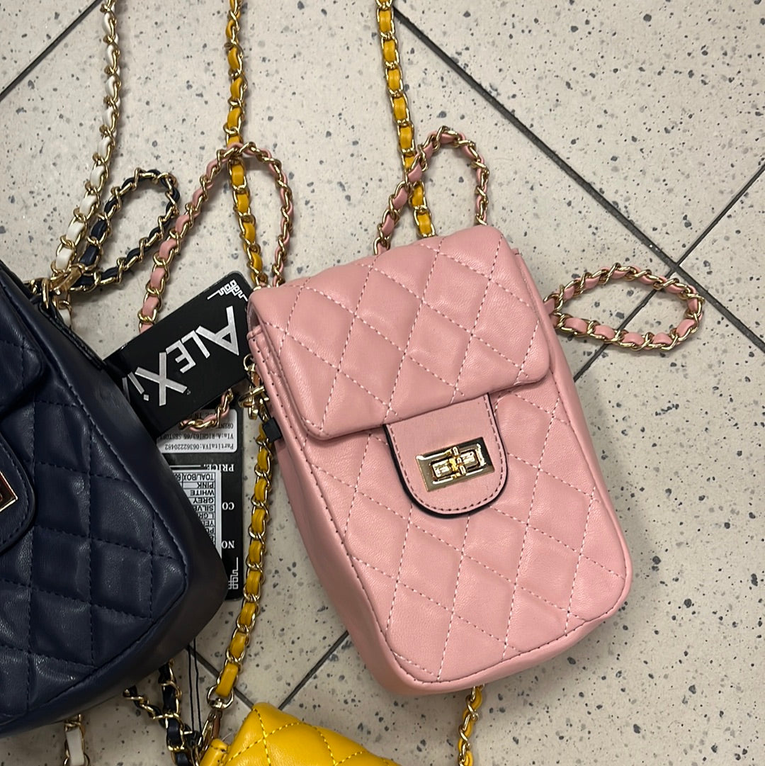 PORTA CELLULARE TRAPUNTATO