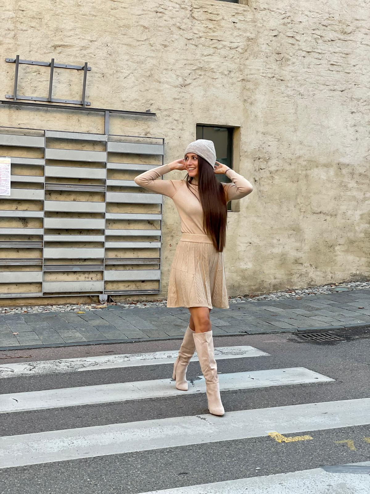 CUFFIE IN LANA