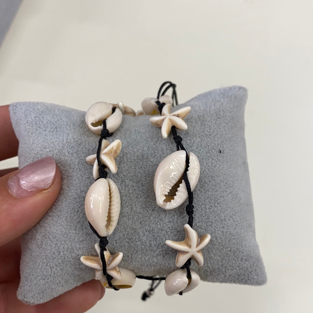 CAVIGLIERA/ BRACCIALETTO CONCHIGLIE
