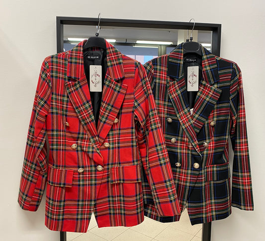 BLAZER TARTAN