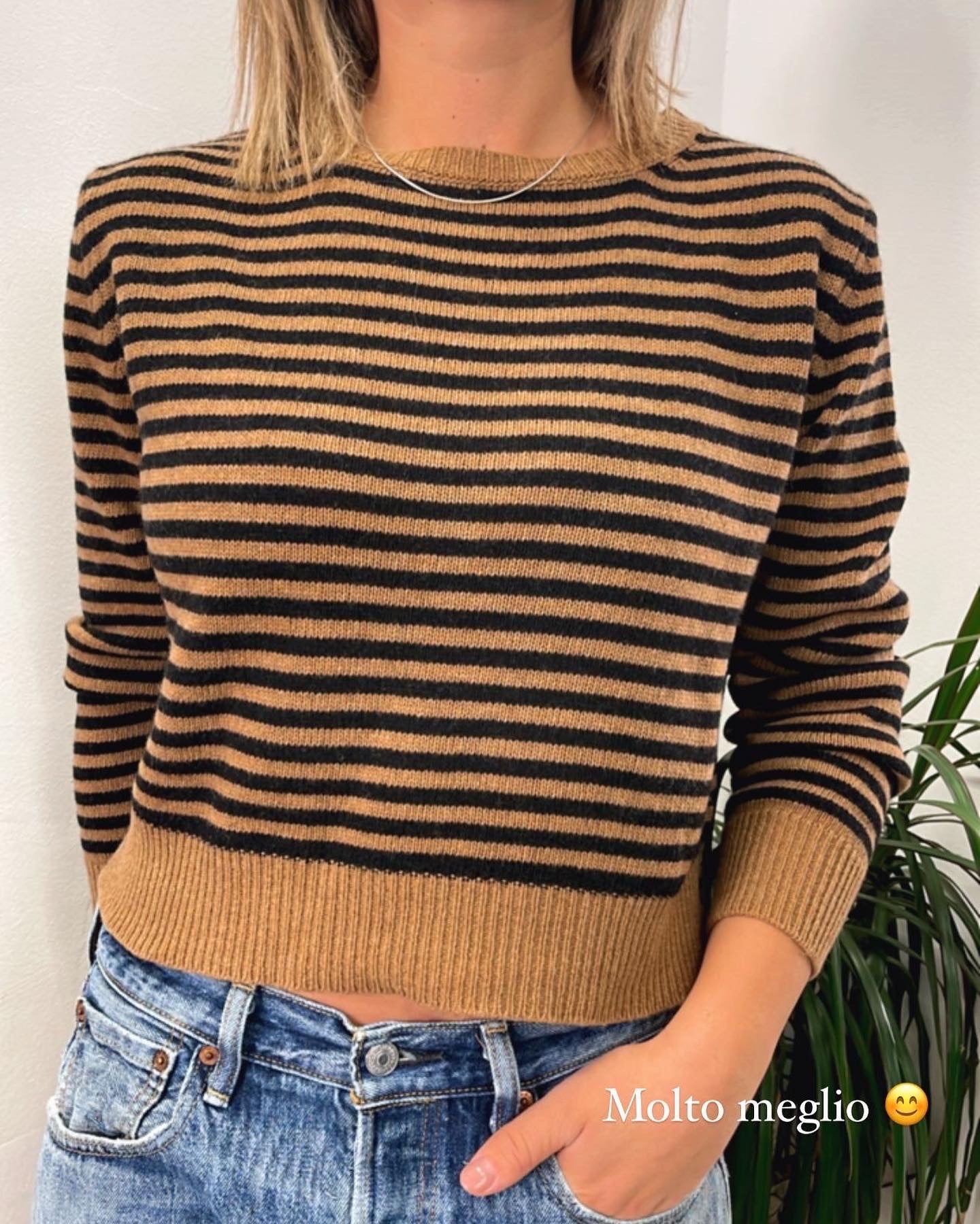 MAGLIONCINO Cashm RIGHE