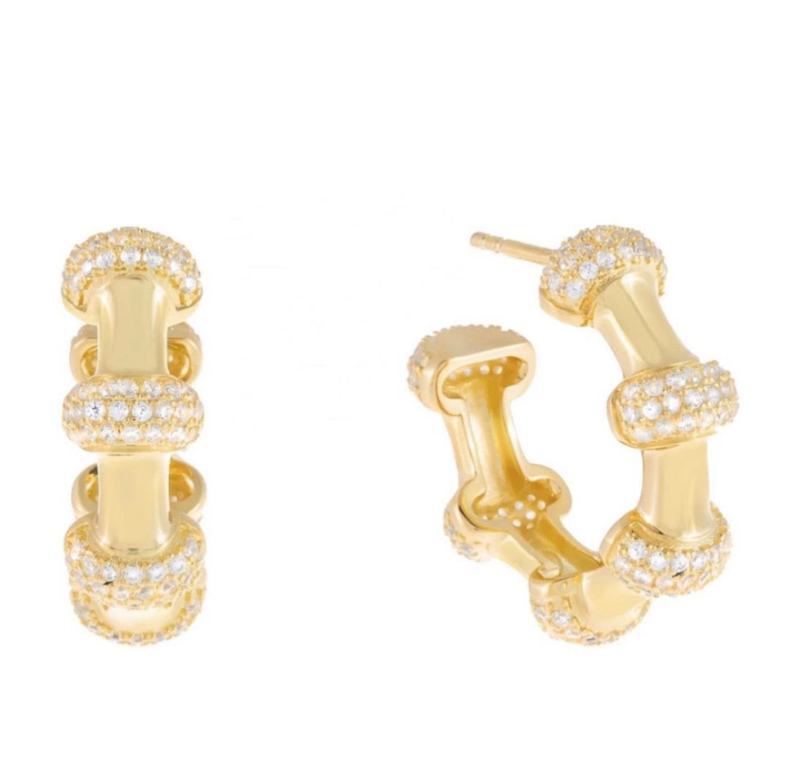 ORECCHINI CON STRASS