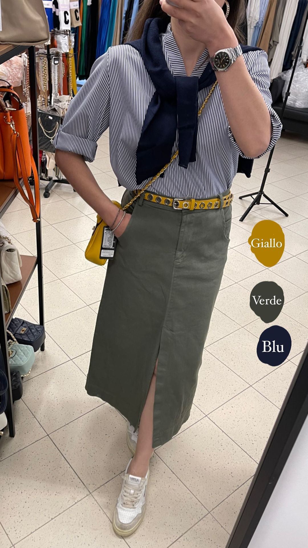 GONNA MATITA CON SPACCO