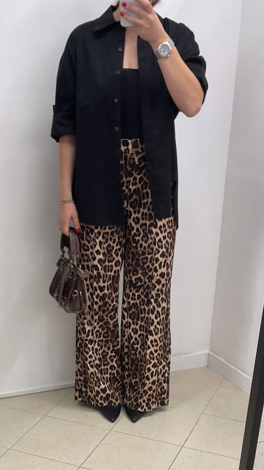 PANTALONE ANIMALIER LUMINA