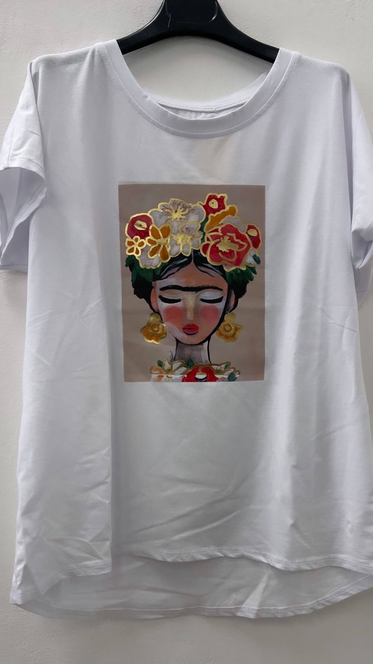 T-SHIRT LARGA FRIDA