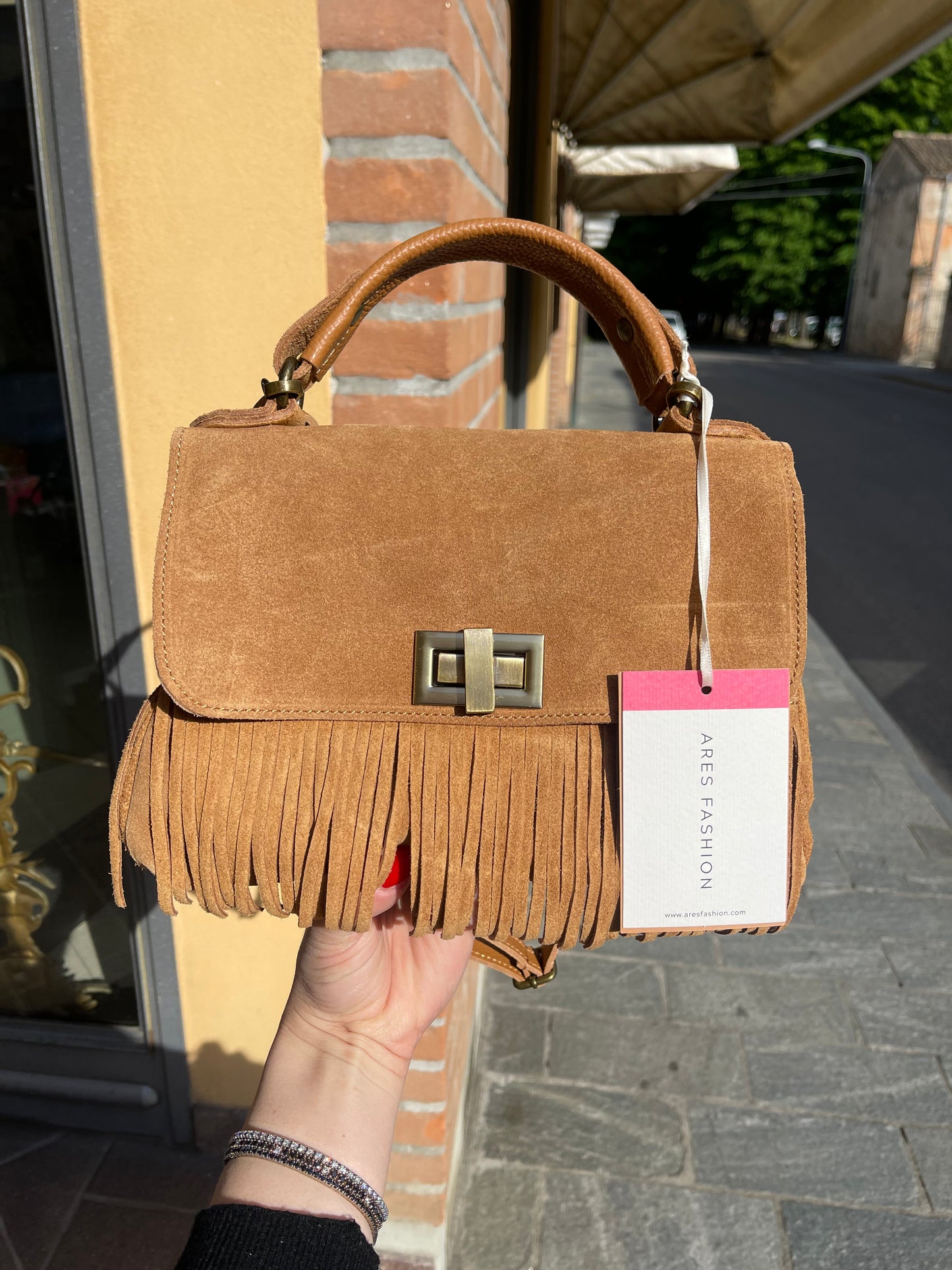 BORSA CATERINA CON FRANGE