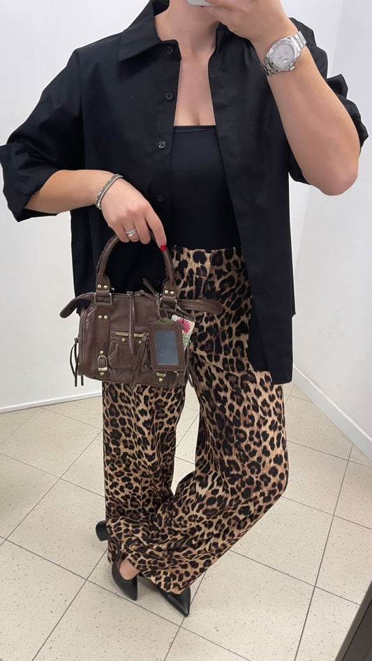 PANTALONE ANIMALIER LUMINA