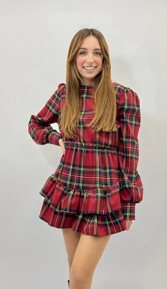 ABITO TARTAN BALZA