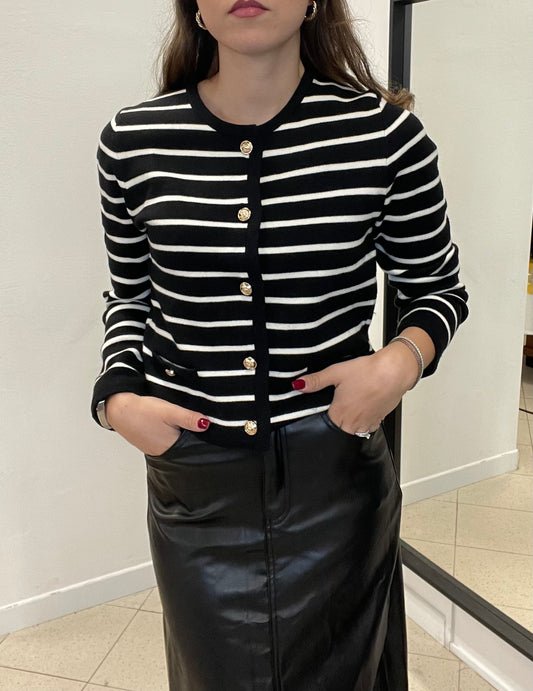 GONNA A MATITA IN ECOPELLE