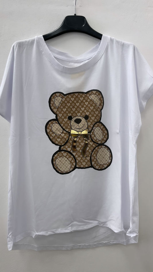 T-SHIRT LARGA TEDDY
