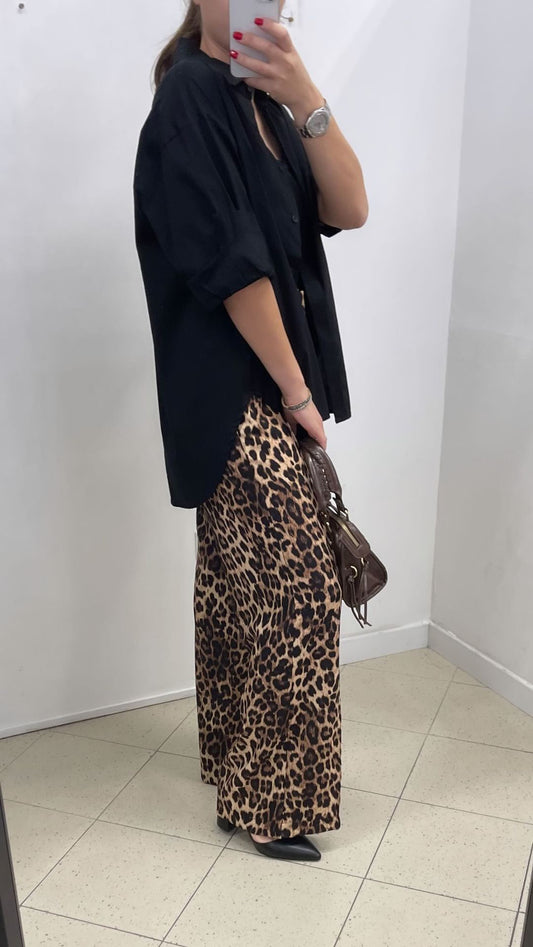 PANTALONE ANIMALIER LUMINA