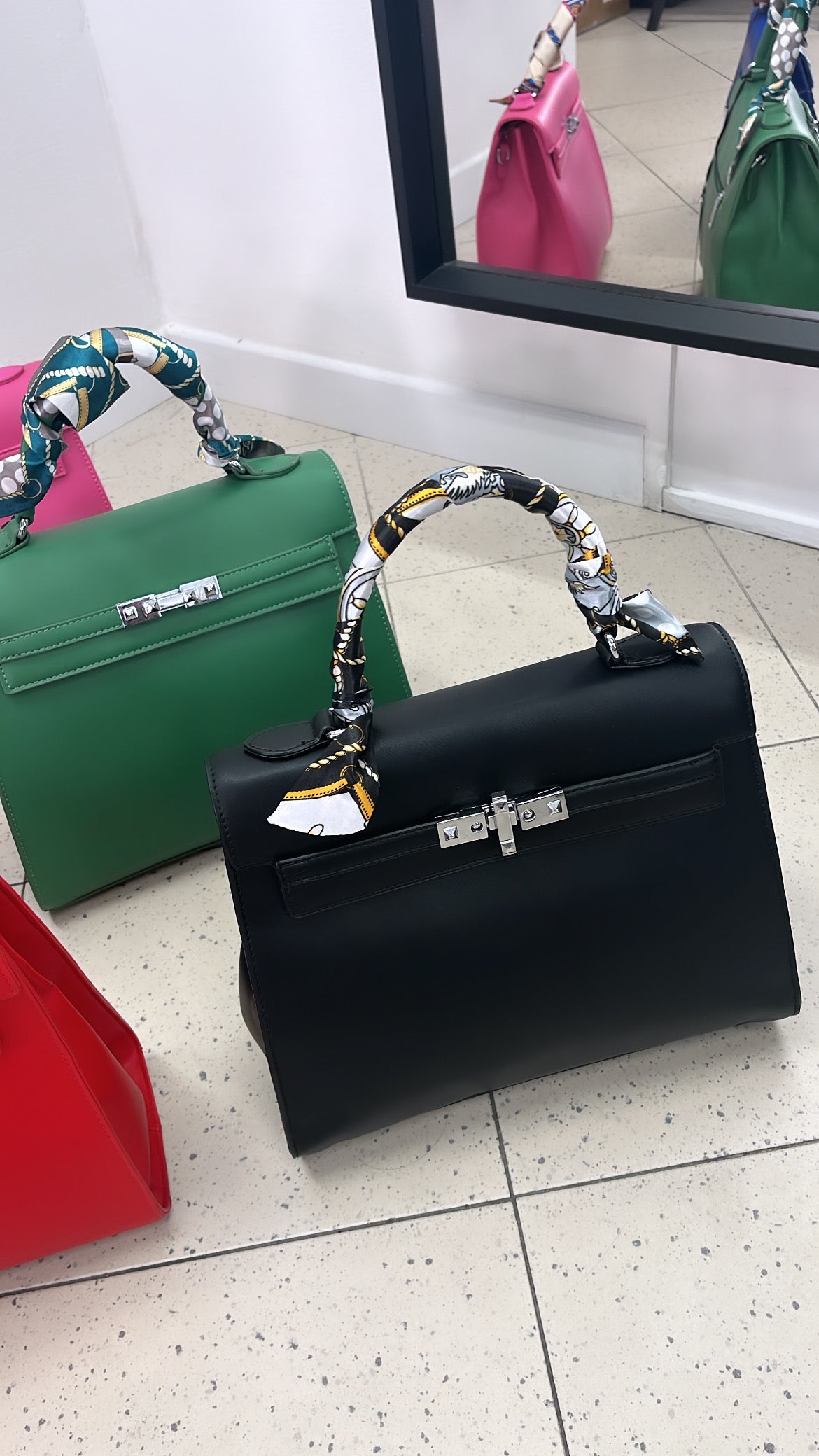 BORSA CLASSY FOULARD