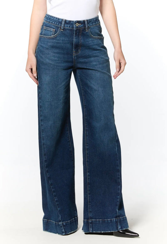 JEANS PALAZZO SABBIATO