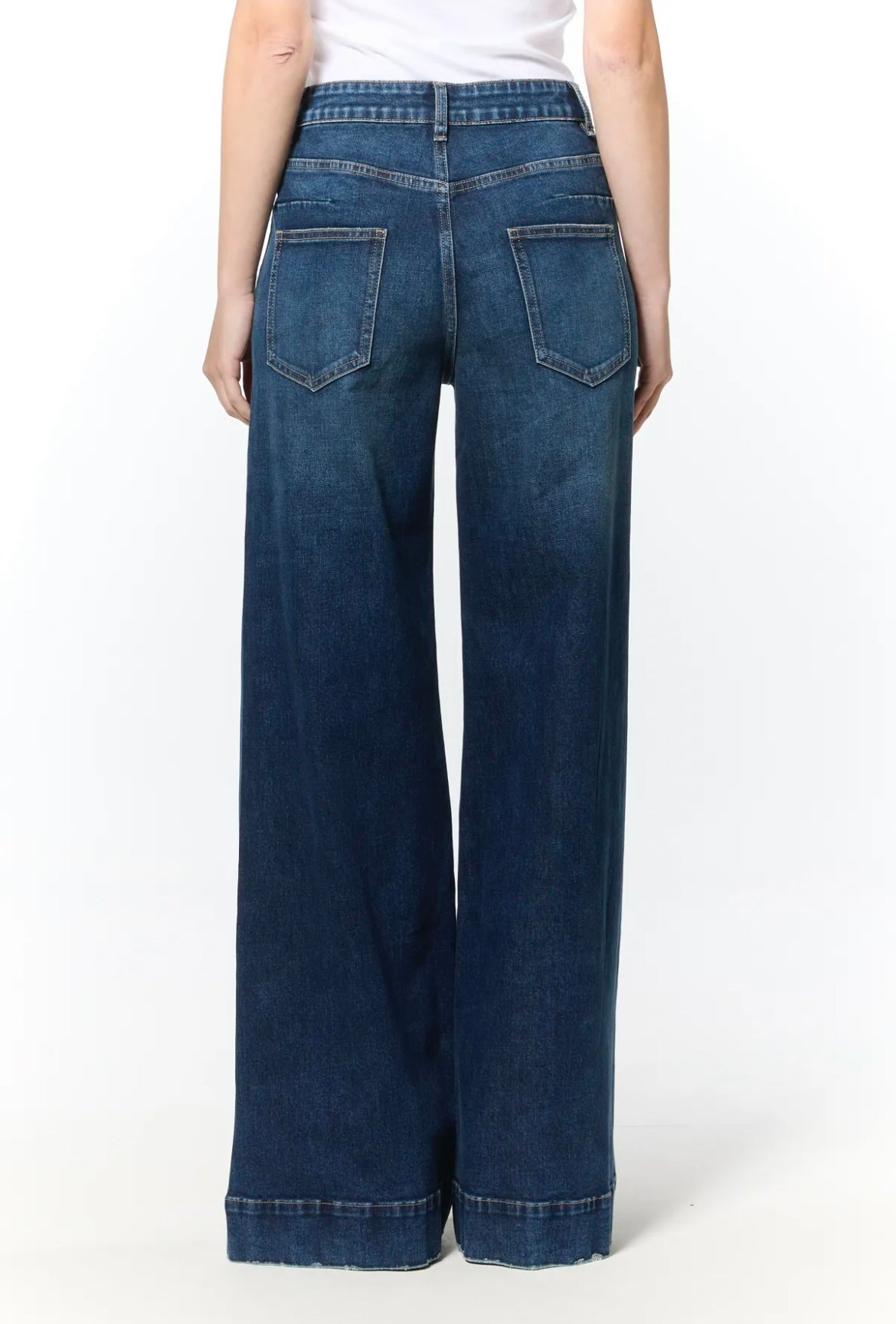 JEANS PALAZZO SABBIATO