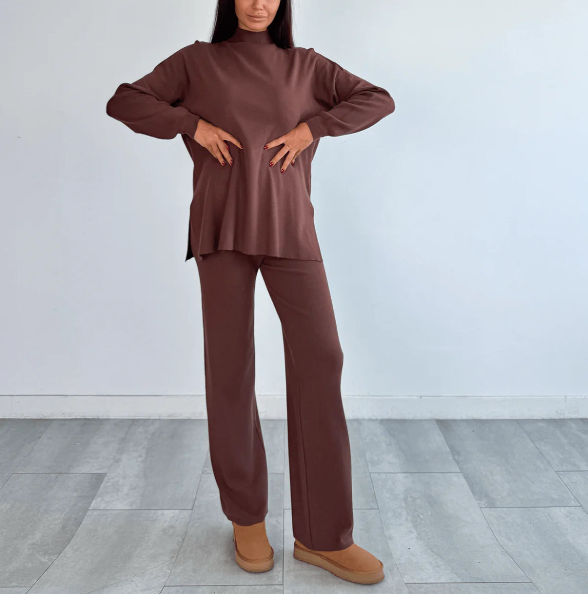 COORDINATO CIOCCOLATO