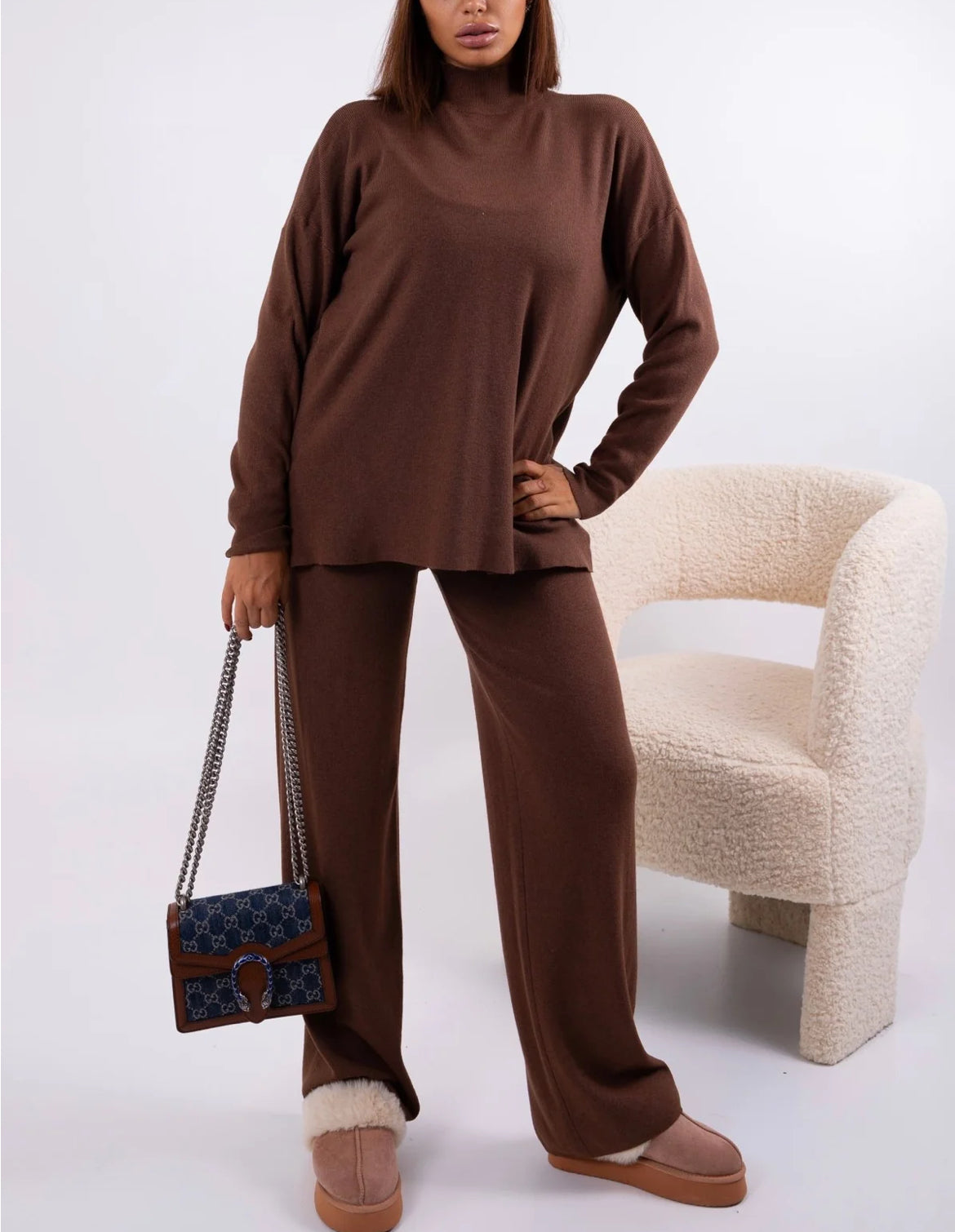 COORDINATO CIOCCOLATO