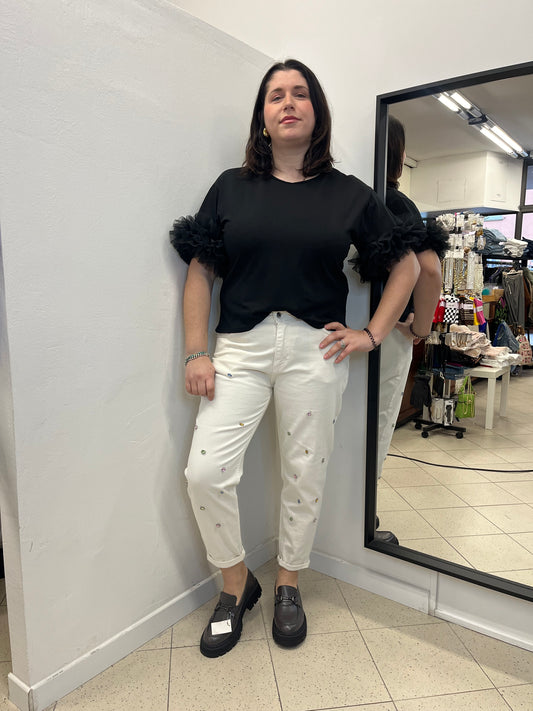 T SHIRT TULLE SUSY STAR