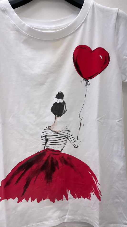 T SHIRT PALLONCINO