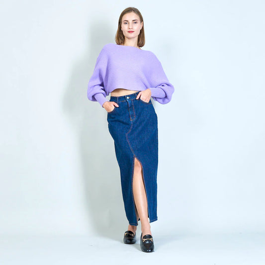 GONNA A MATITA IN JEANS