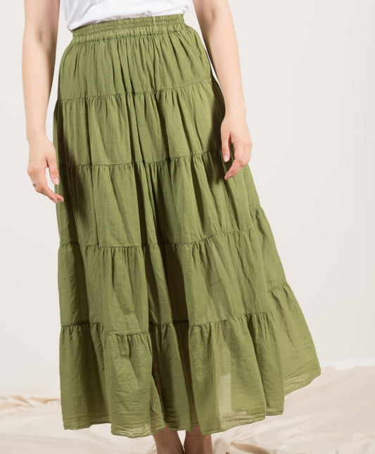 GONNA MUSSOLA DI COTONE