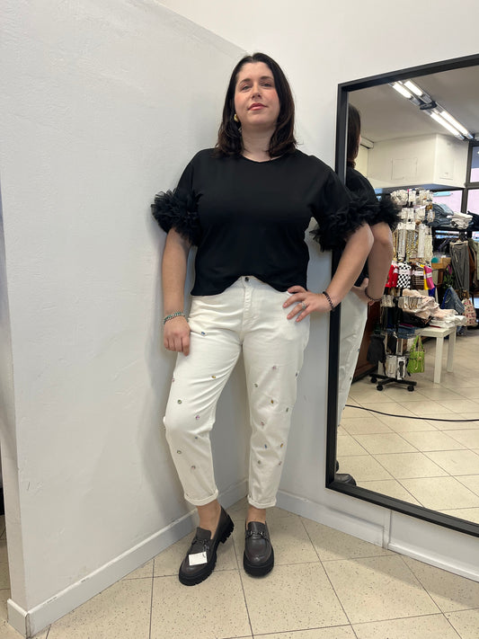 T SHIRT TULLE SUSY STAR