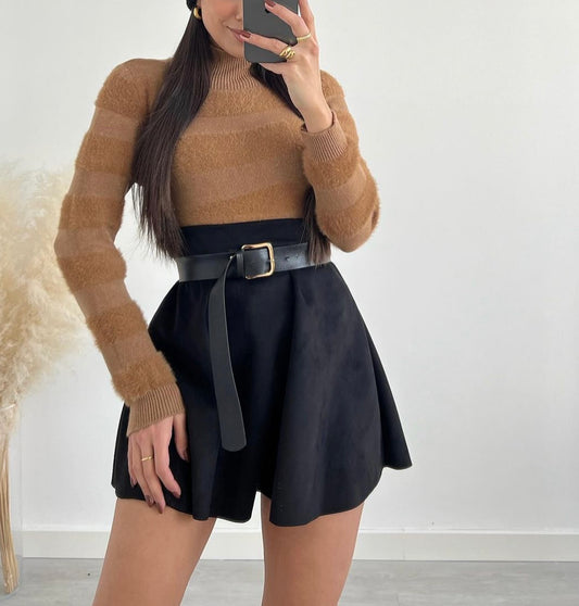 GONNA IN MAGLIA A RUOTA