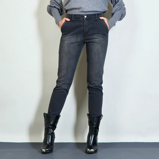 CHINOS JEANS NERO
