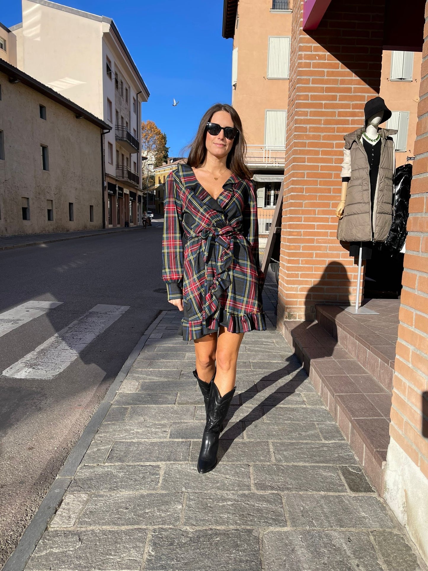 ABITINO TARTAN E ROUGES