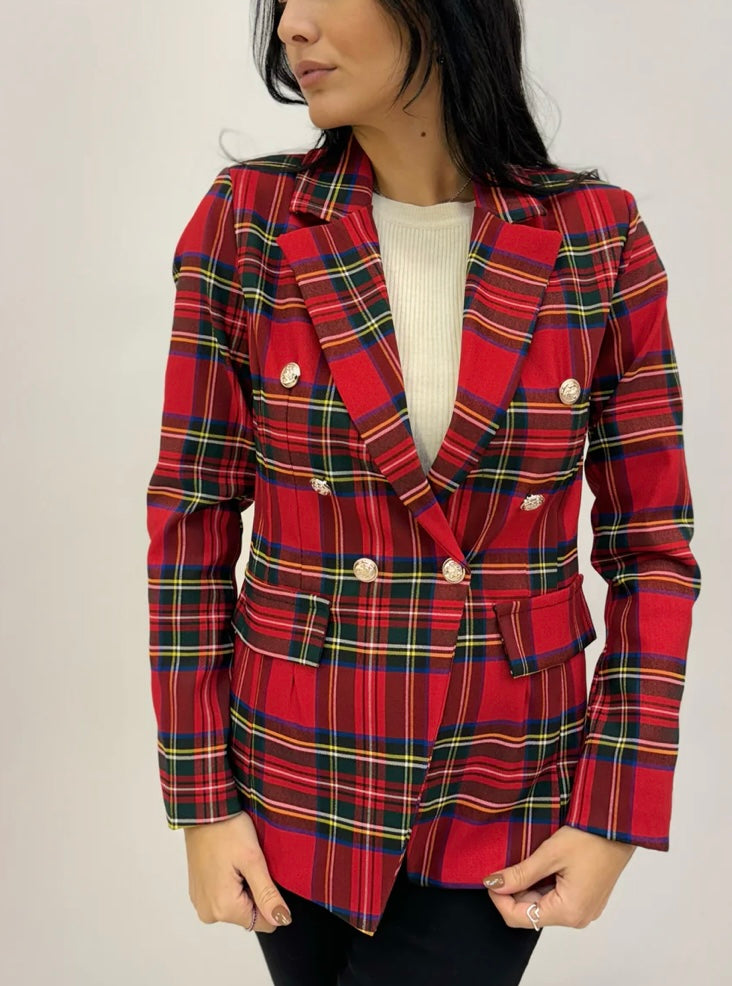 BLAZER TARTAN