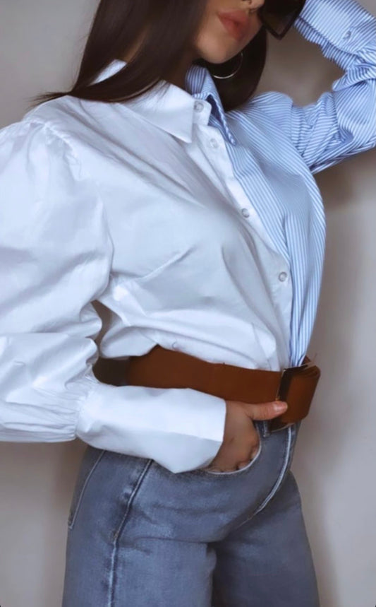 CAMICIA DOUBLE COLOR