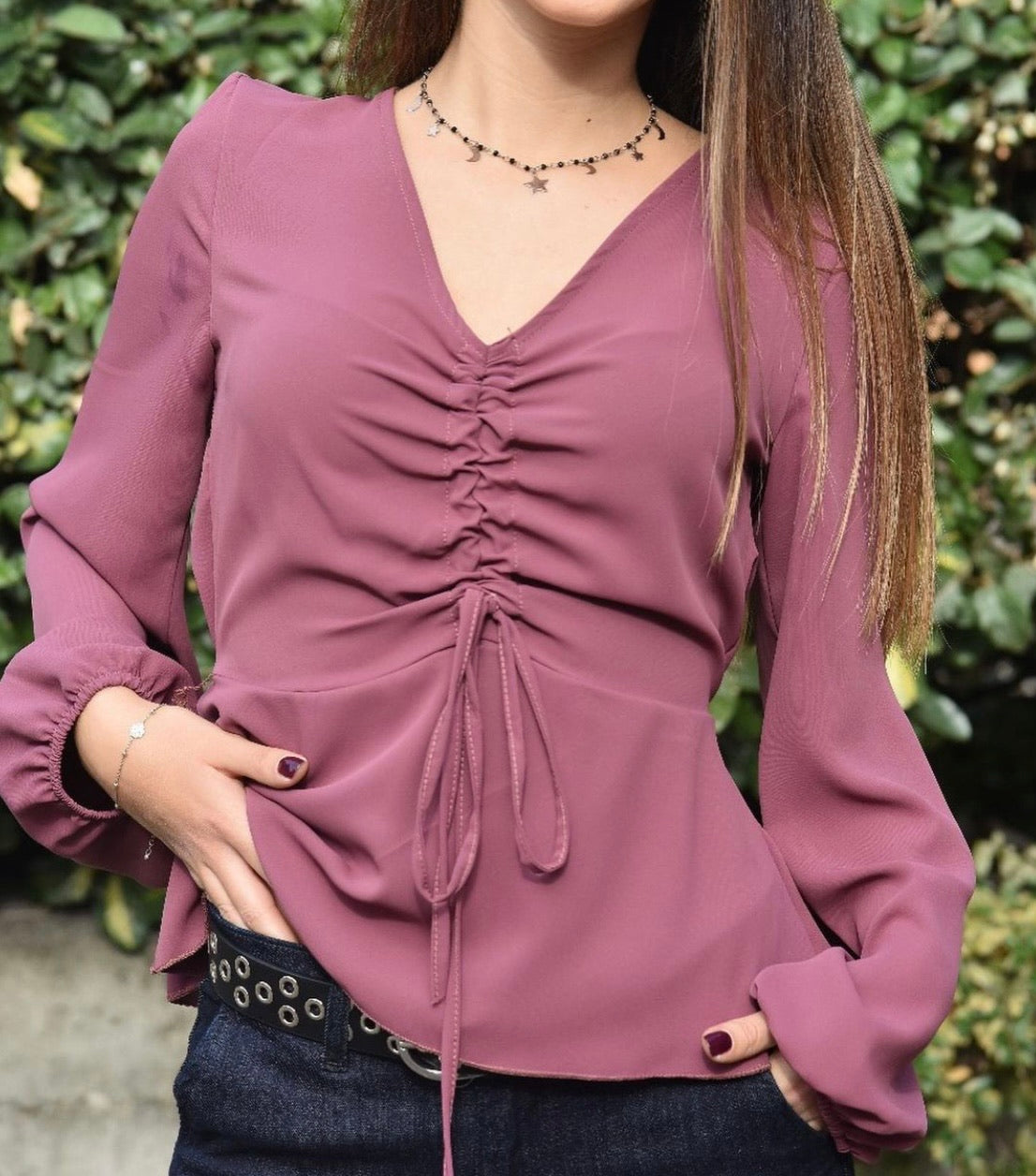 BLUSA CON COULISSE