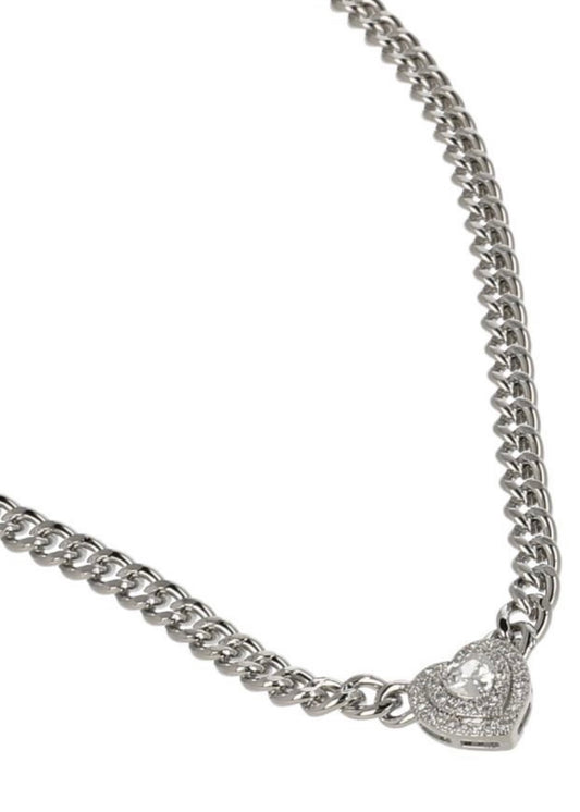 CHOKER CUORE E BRILLANTI