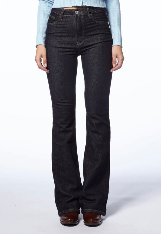 JEANS BLU BLACK ZAMPA