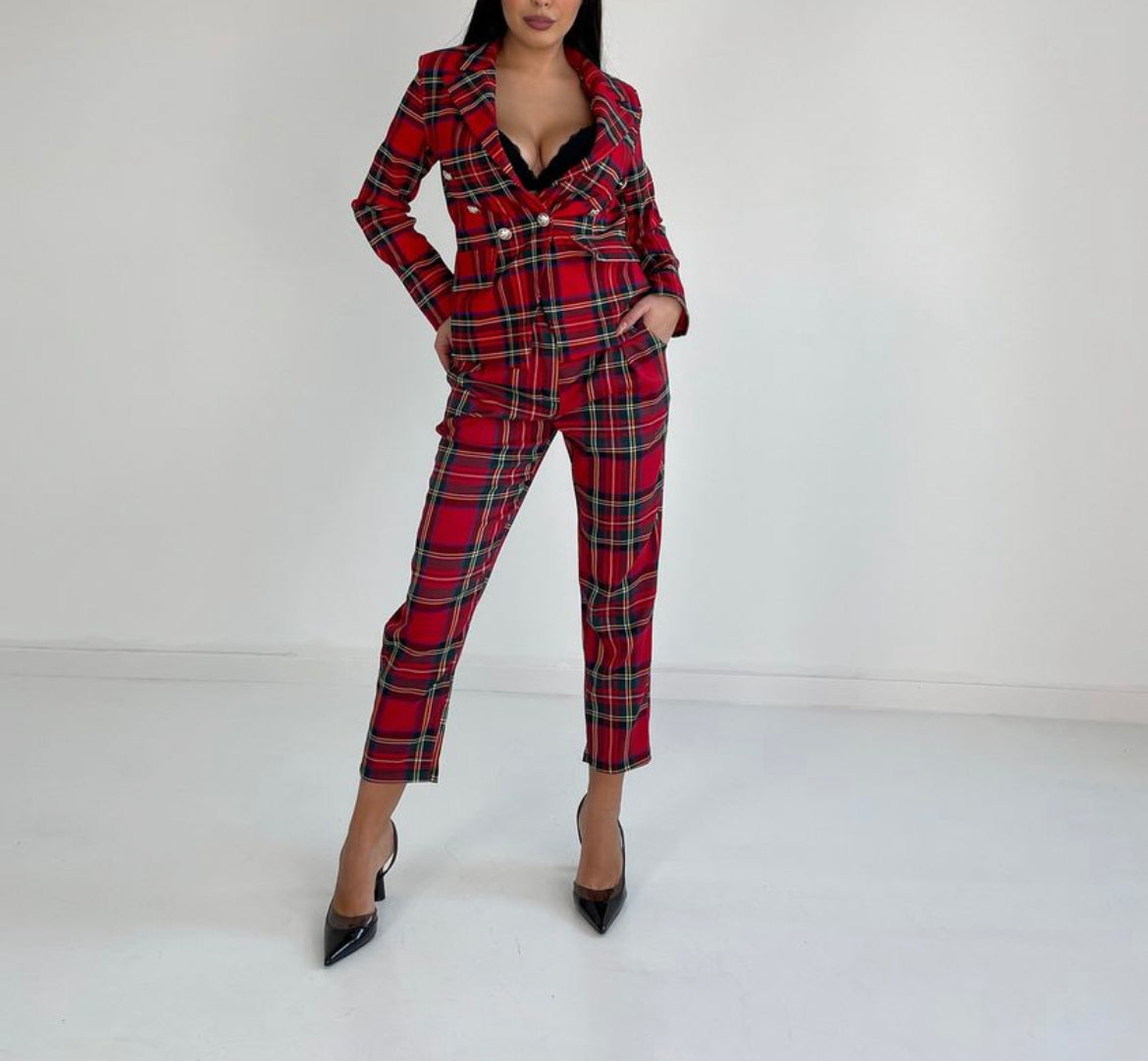 BLAZER TARTAN