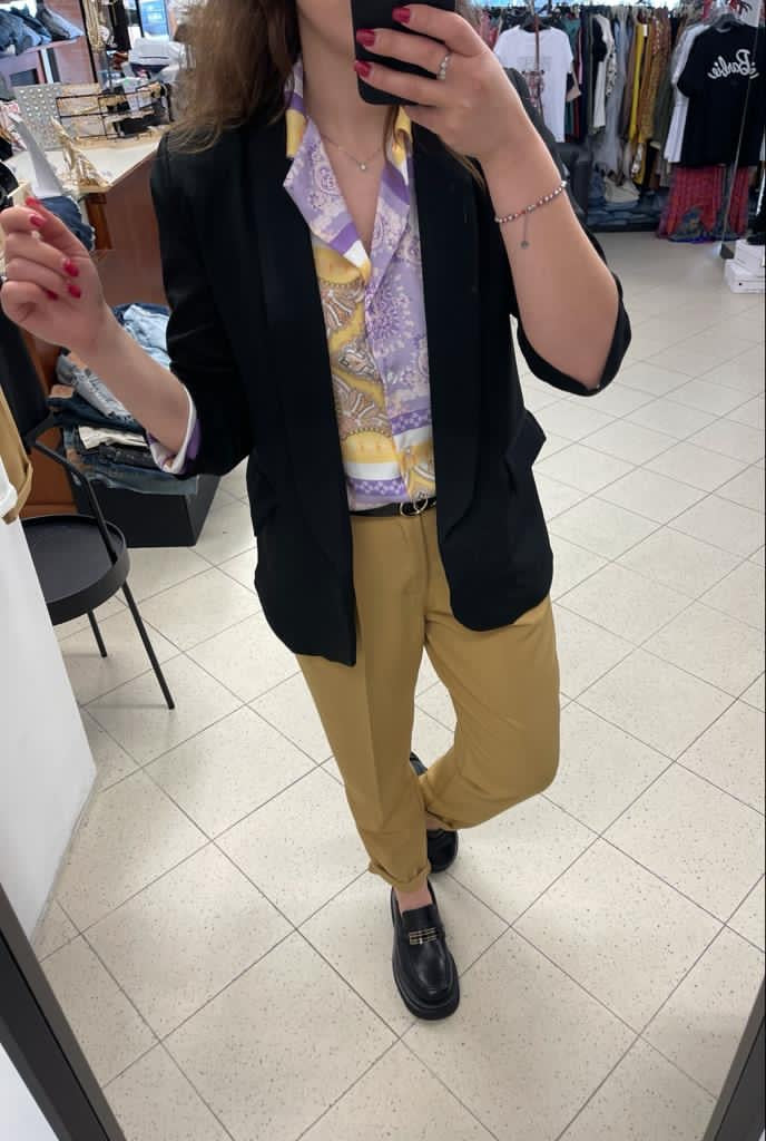 Blazer 3/4 Da Donna Pieces Boss - Giacche E Cappotti - Moda - Donna - Foto 4