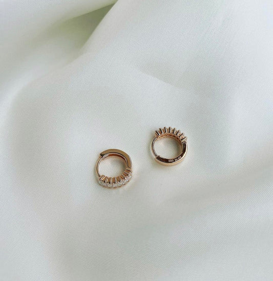 ORECCHINI MINI CON ZIRCONI