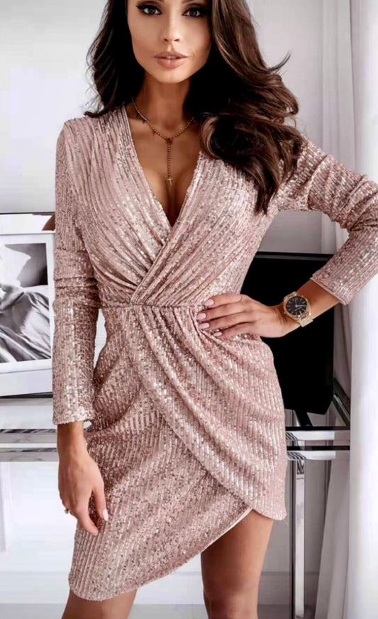 ABITINO PAILLETTES ASIMMETRICO