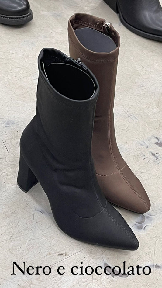 TRONCHETTO EFFETTO CALZA