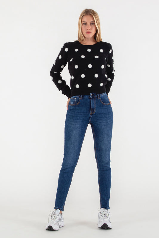 JEANS SKINNY SABBIATO 9121