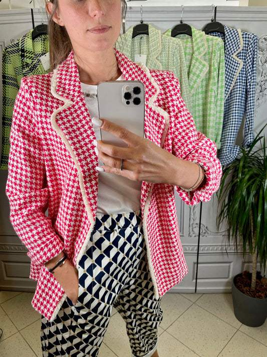 GIACCA TWEED SFRANGIATA